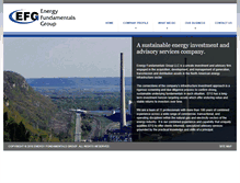 Tablet Screenshot of efgroupllc.com